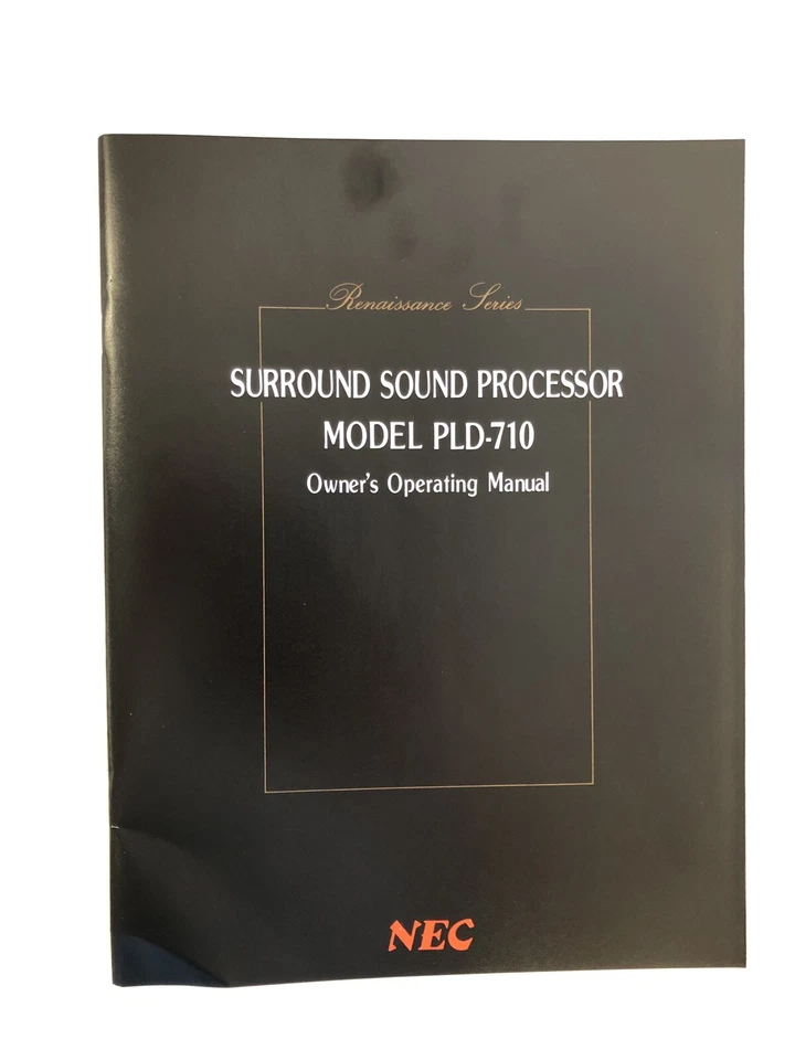 NEC PLD-710 Surround Sound Processor ***NEW*** - Image 2 of 4