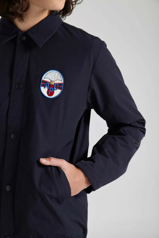 A.P.C. Saul Jacket in Dark Navy, size XL - New with Tags - Image 4 of 4