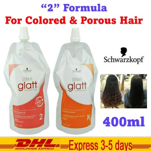 Set No 2 Schwarzkopf Glatt Hair Straightener Rebonding Straightening