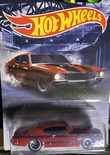 Hot Wheels American Steel '70 Buick GSX Muscle Car 10/10 Rojo Negro Raya BxWear