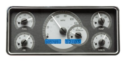 Dakota Digital 1963-72 Jeep Wagoneer J-Truck Analog Gauge System VHX-63J-WAG-S-B