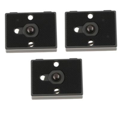 3x Kamera QR Platte für   200PL-14 Stativ 804RC2 486RC2 496RC2 322RC2