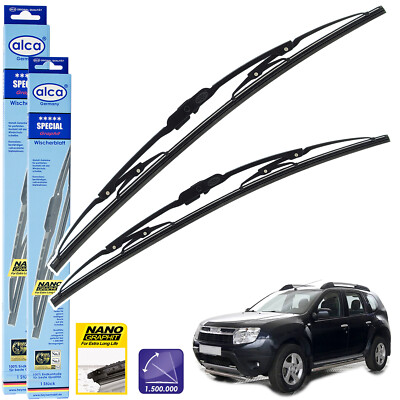 Fits Dacia Duster 2010-2018 Wiper Blades Alca Special AS20''20'' Front set of 2