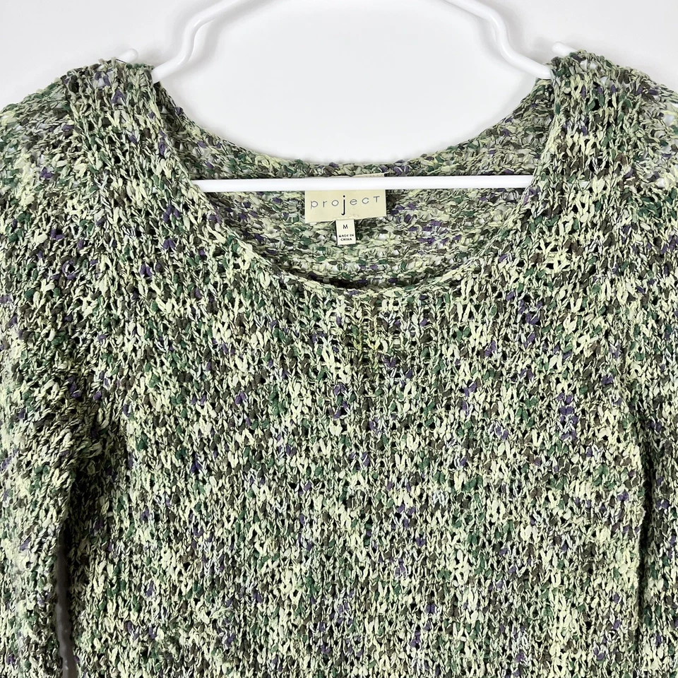 Suéter Project (Talla M) Mujer’s Suéter Tonos de Verde Foto 3 de 4