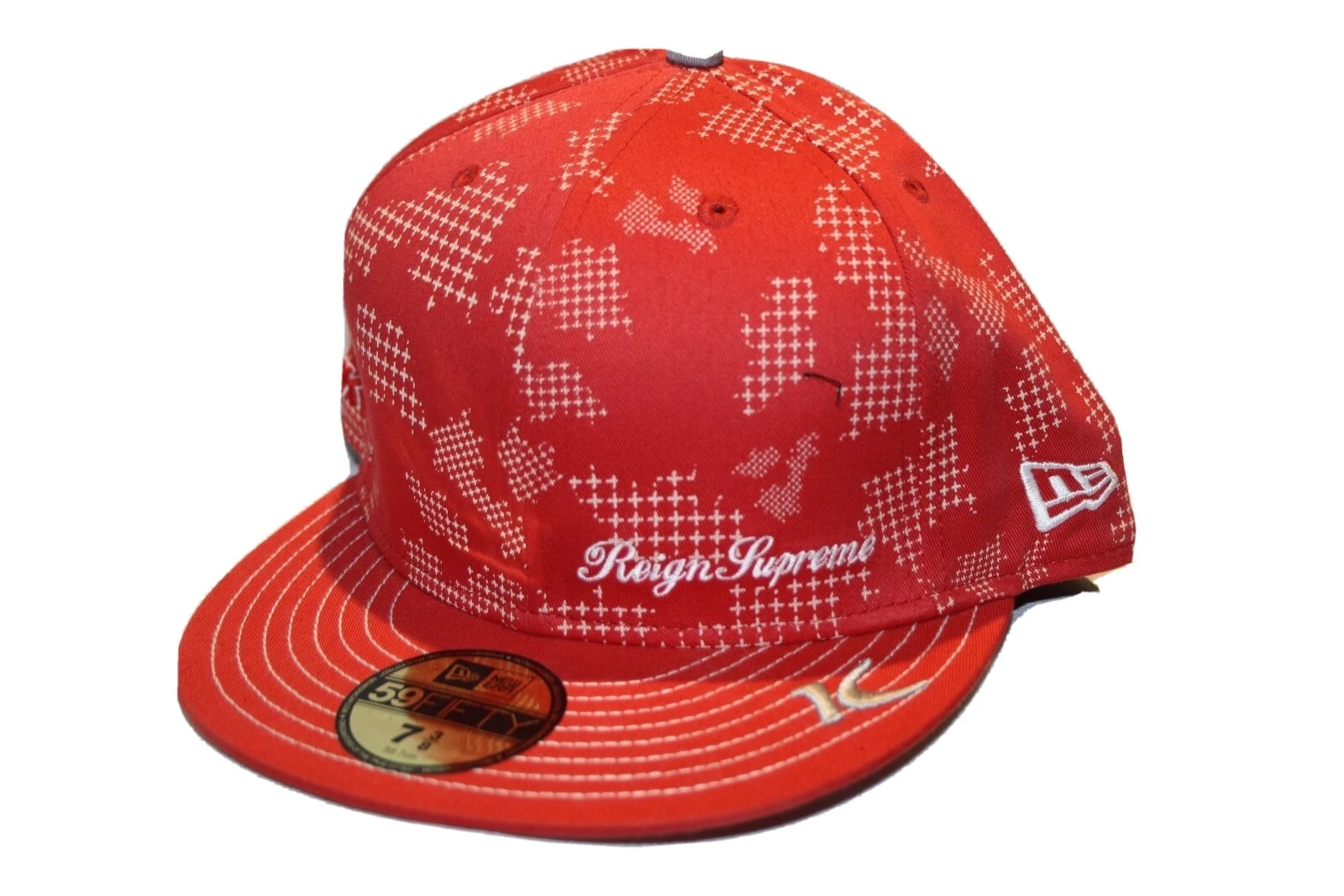 New Era 59fifty King Apparel Reign Supreme édition limitée *Rare* livraison gratuite