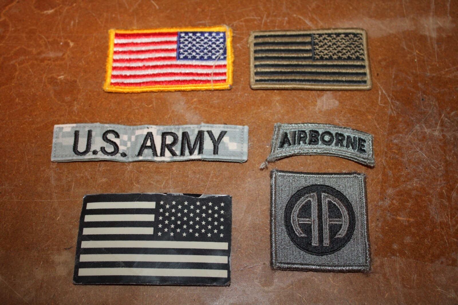 Lot of Military Veteran Patches 82D ABN 82d Airborne Division US Army Flag - C