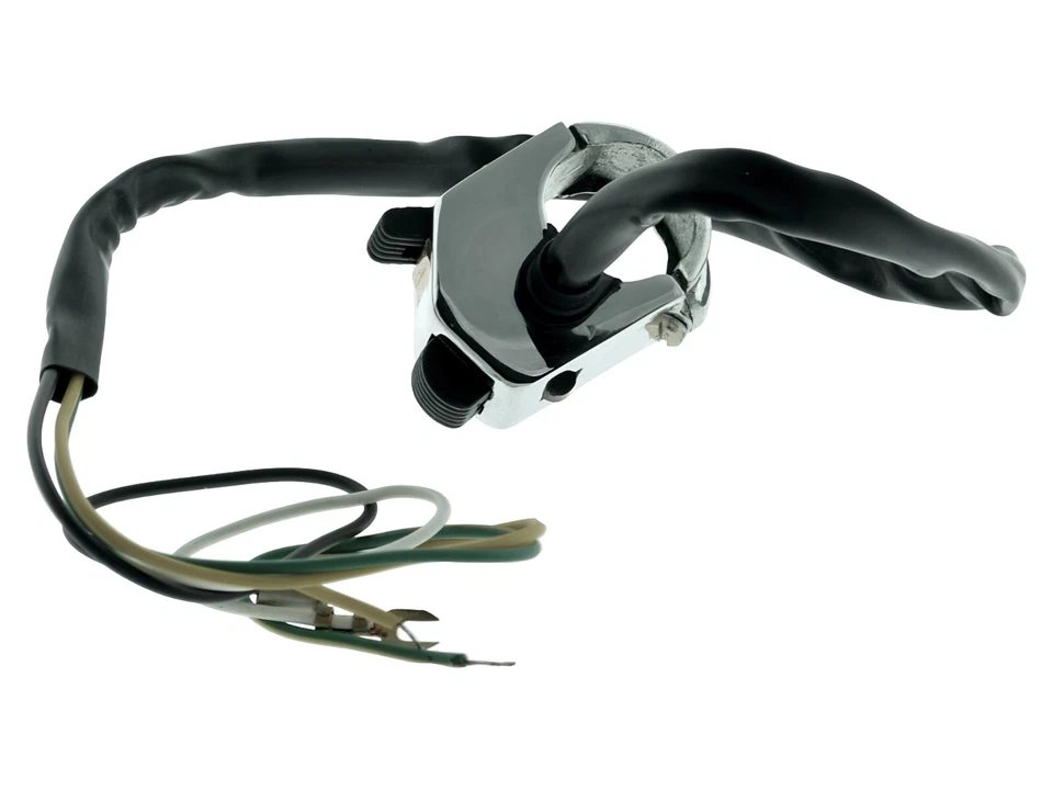 Abblendschalter mit Hupenknopf für AWO SR2 IWL alte Ausführung schmal -Chrom - Bild 3 von 3