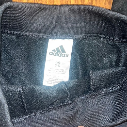 Under Armour & Adidas Athletic Pants Joggers Lot Boys Large (14) Black K1 - Picture 3 of 4