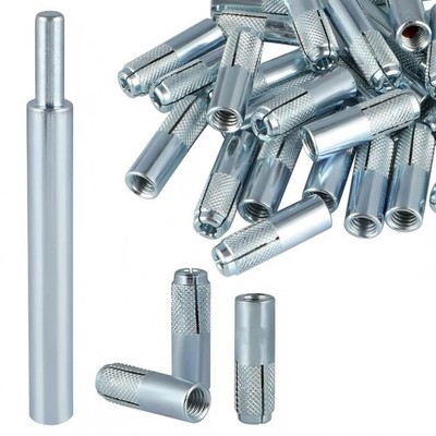 304 Stainless Steel Drop In Anchors Expansion Bolt Kit for Concrete Brick Stone