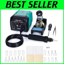 Wood Burning Pyrography Kit with 20 Nibs & Tools