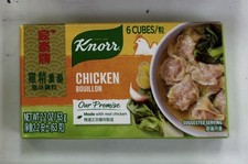Knorr Chicken Flavor Bouillon Cube 2.2 oz x 6 Cubes  Pack of 4  SALE