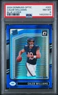 2024 Donruss Optic CALEB WILLIAMS #201 RC Blue Hyper Prizm PSA 8 NM MINT Bears