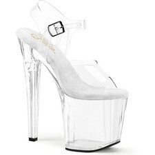 Pleaser Enchant 708 Platform Ankle Strap Sandals High Heel