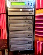 DVD CD Duplicator Tower 1 to 5 Target 24X