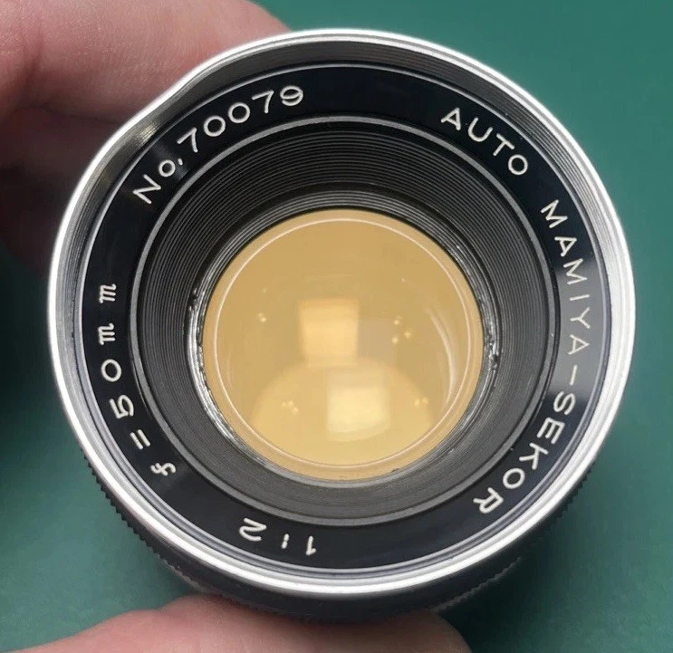 Mamiya f/2 Camera Lenses 50mm Focal for sale - eBay