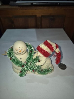 The Paper Store Exclusive Dept 56 Snowbabies Figurine Let it Snow DR50