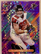 2025 Topps Finest - Tony Gonzalez #298 RARE - Falcons - X-Fractor Purple /75
