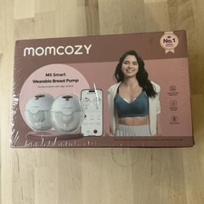 Momcozy M5 Smart Wearable Breast Pump 2-Pack App Controlled Hands-Free NEW
