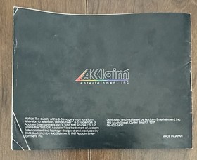 3-D WorldRunner w/ Original Manual & Sleeve (Nintendo | NES) (5-Screw Variant)