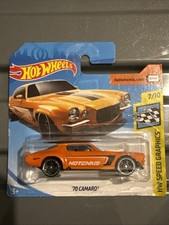 Hot Wheels 70 Camaro Orange Hotchkis