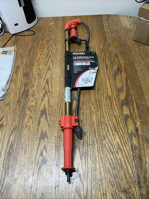 #ad Ridgid 56658 K 6P 6#x27; Toilet Auger w Bulb Head $49.00