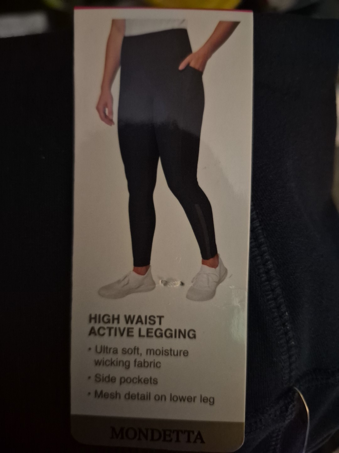 Mondetta Medium Performance Luxury Women's LeggingsNavy blue