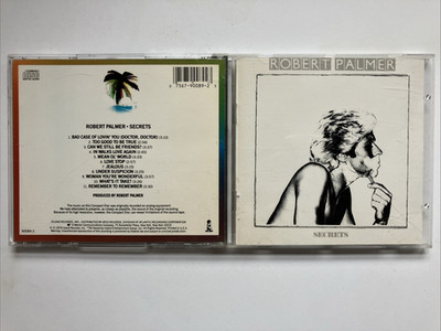 Robert Palmer: Secrets CD Island Records - Bad Case of Lovin' You - Like New