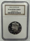2006 S SILVER Kennedy $ .50 Proof Near Perfect NGC PF 69 Ultra Cameo