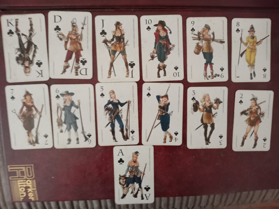 Vintage BARTEK PIN UPS Playing Cards - Complete Set With 4 Jokers | eBay UK