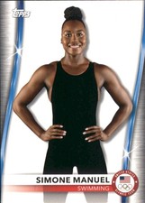 2021 Topps U.S. Olympic Team #27 Simone Manuel - NM-MT