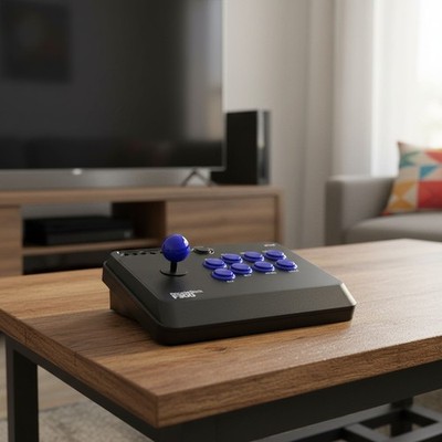 Elegant F300 Arcade Stick - Enhance Your Play with Multi-Device Connectivity