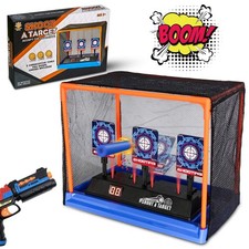 Electronic Shooting Target Scoring Auto Reset Digital Targets for Nerf Guns T...