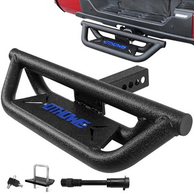 For 2'' Receiver Tow Rear Hitch 6'' Wide Drop Down Hitch Step FIT Car Truck SUV