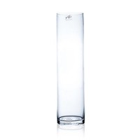 Glasvase Dekoglas Cyli Cold Cut Zylinder H. 40Cm D. 10Cm Rund Sandra Rich