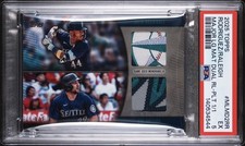 2025 Topps Julio Rodriguez Cal Raleigh Major League Materials Dual Platinum 1/1