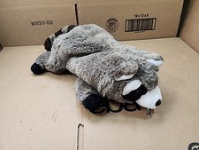 Vintage 1983 Dakin Raccoon Hand Puppet 12" Plush Full Bodied