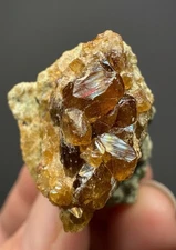 Hessonite Garnet Cluster on Matrix from Pakistan | Natural Collector Specimens