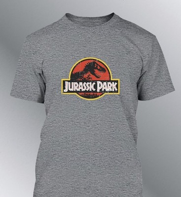 Jurassic Park T-Shirt Kultfilm Vintage Used Look dt