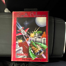 Sega Genesis Earth Defense Shooter CIB Manual Included Realtec-unlicensed