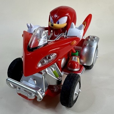 Sega Sonic the Hedgehog Knuckles RC ATV Quad Vehicle Figure Red No Remote