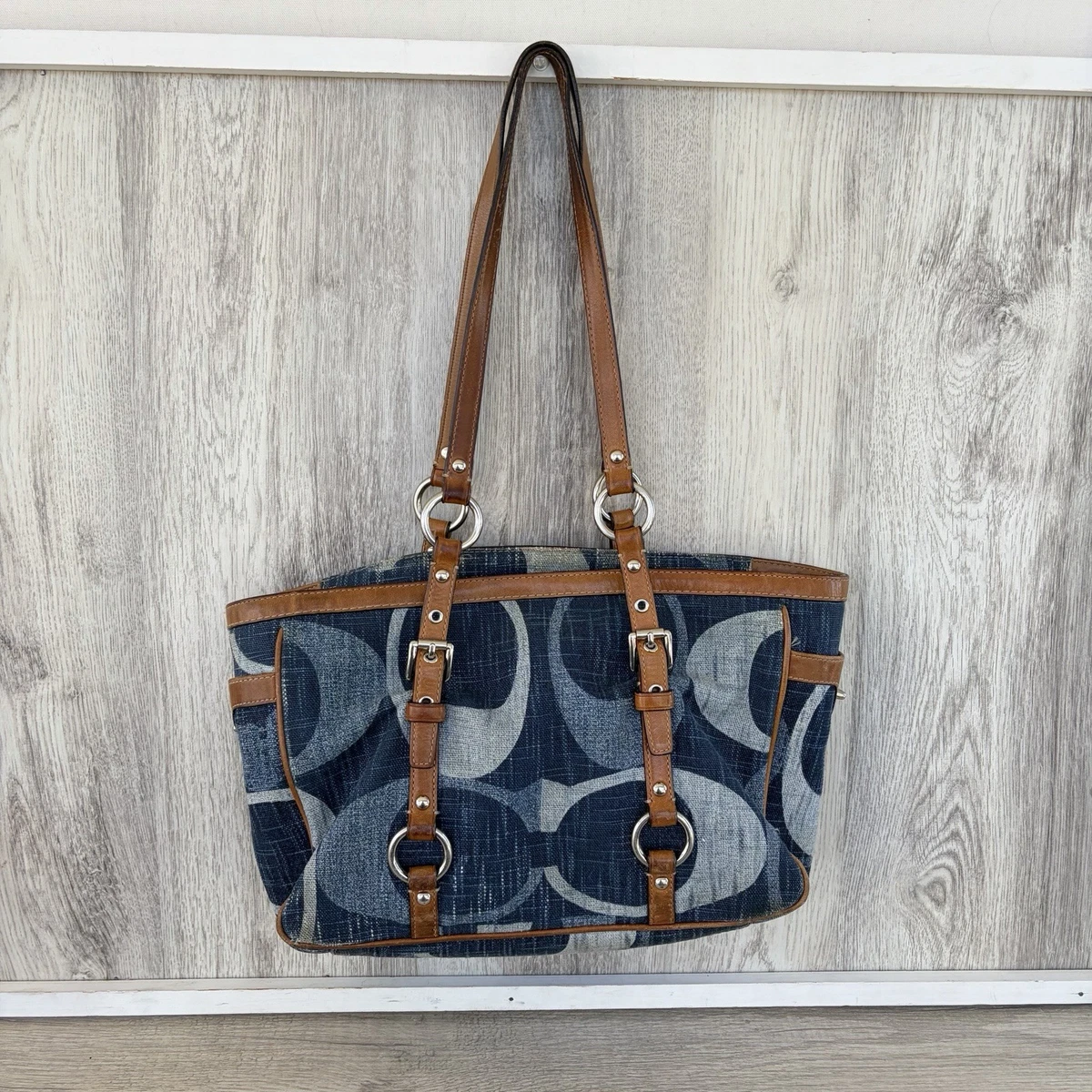 25+ Coach Turn Lock Bags & Women's Denim Exterior for sale