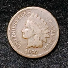 1876 ~ INDIAN HEAD CENT ~ CH G