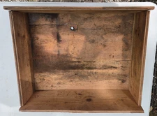 Vintage Cutty Sark Wooden Box, Damaged, Collectible Decorative