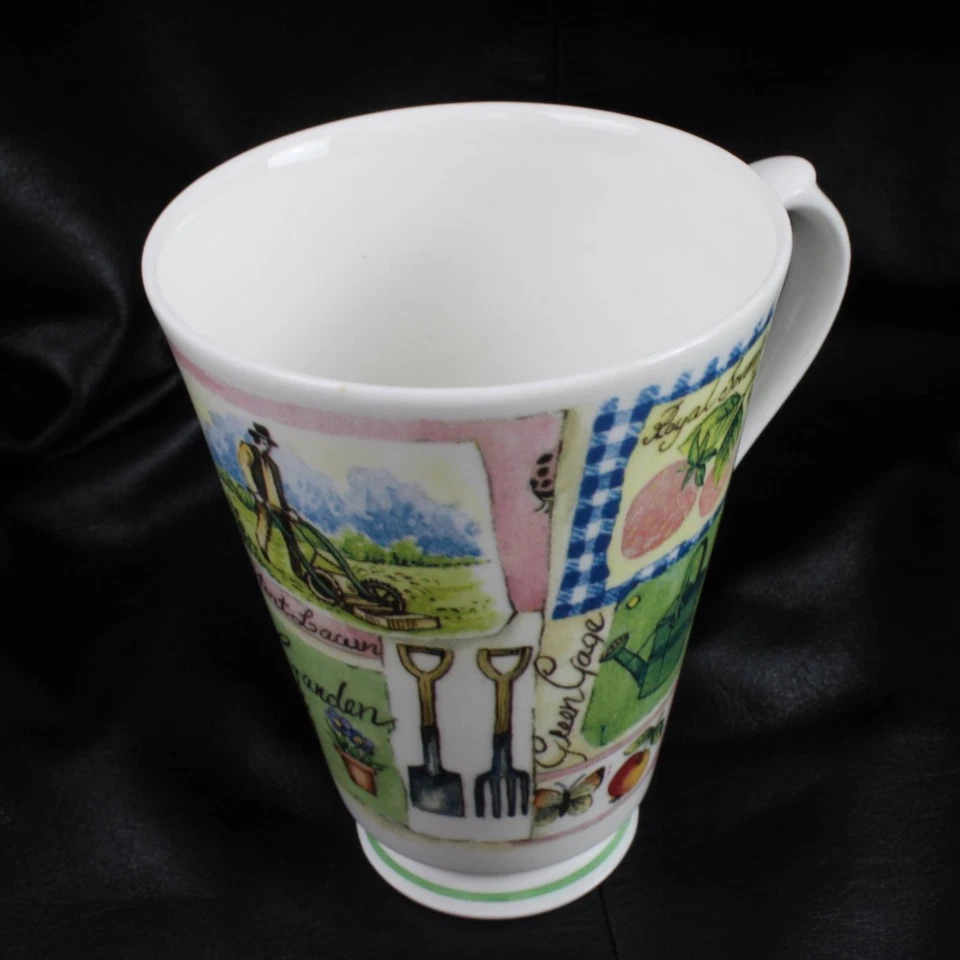 Roy Kirkham 1997 Ma Jardin Mug En Porcelaine Fine D'Angleterre Plantes Fleurs - Photo 2/4