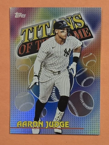 Aaron Judge 2026 Topps Titans Of The Game Card #TOG-3