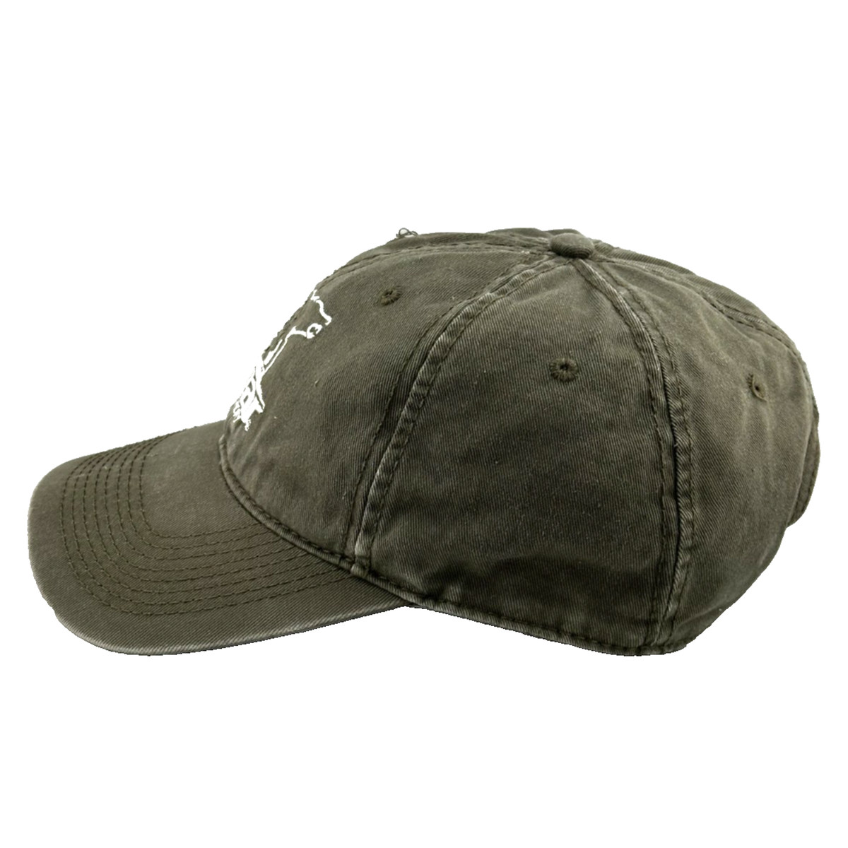 Adult BEAR ARCHERY CAP Gray - OSFM - Adjustable View 2