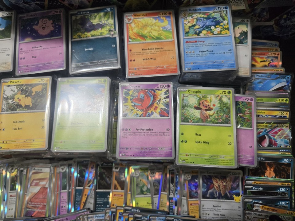 Pokemon 4000+ Card Mixed BULK Lot Holos/Commons/Uncommons NO BASIC ...