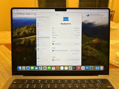 Apple MacBook Pro 14 (2021) M1 Max 32GB/1TB/Space Gray - With Charger