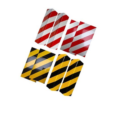 Garagenwandschutz, reflektierende Stopper, selbstklebend, für Parkplatz