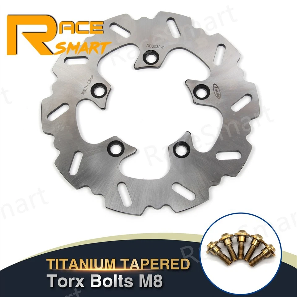 Tornillos de montaje de rotores de disco de freno delanteros traseros para Suzuki TL1000S 1997-2001 Foto 4 de 4